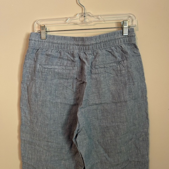 Athleta Retreat Linen Jogger in Blue Size 4 Petite - Picture 5 of 10